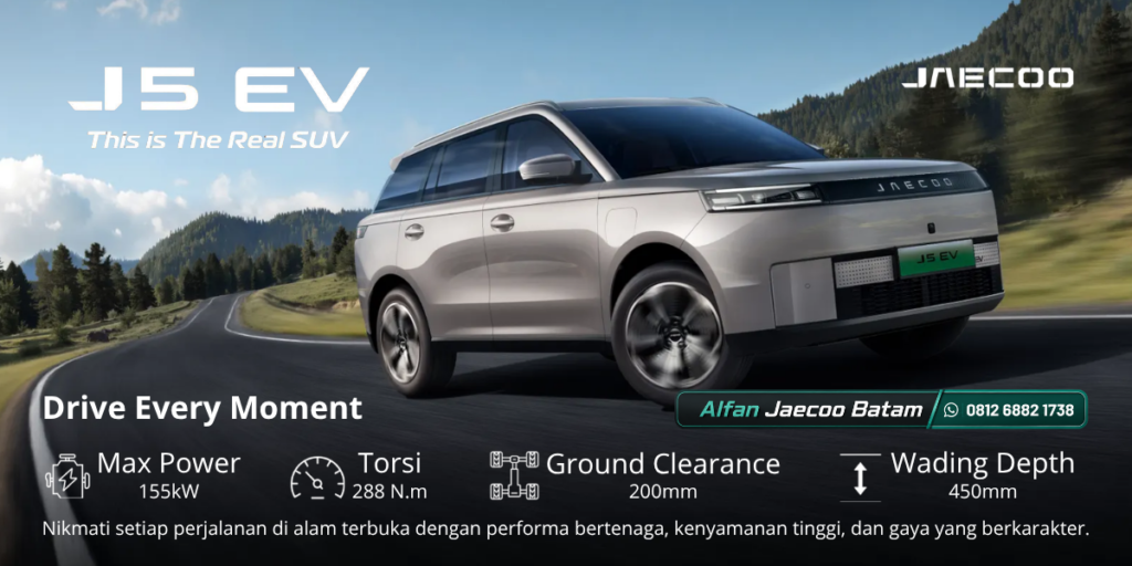 Jaecoo J5 EV Batam | Harga, Spesifikasi & Mobil Listrik Modern 1 1 1