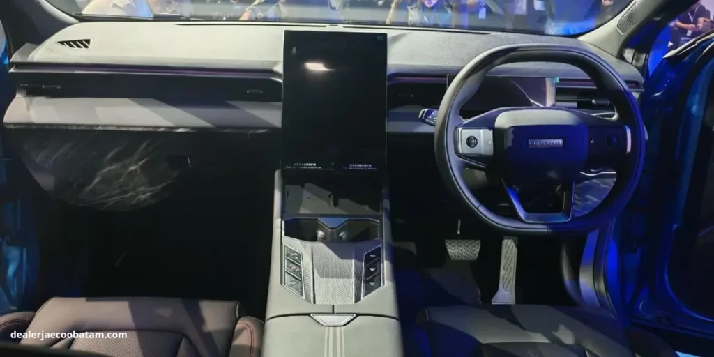 interior omoda o4 ev ai cockpit indonesia
