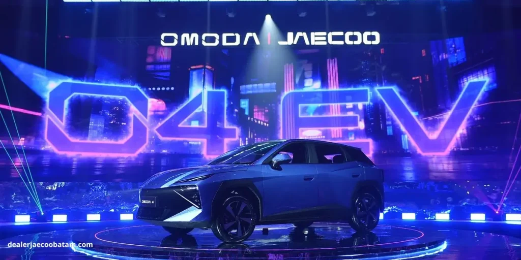 OMODA O4 EV diperkenalkan dalam acara Super AI Night Indonesia