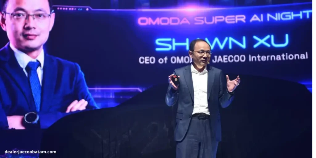 shawn xu ceo omoda jaecoo super ai night